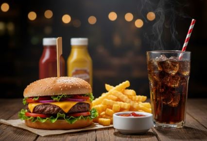 Hamburger Menü - Ekmek Arası